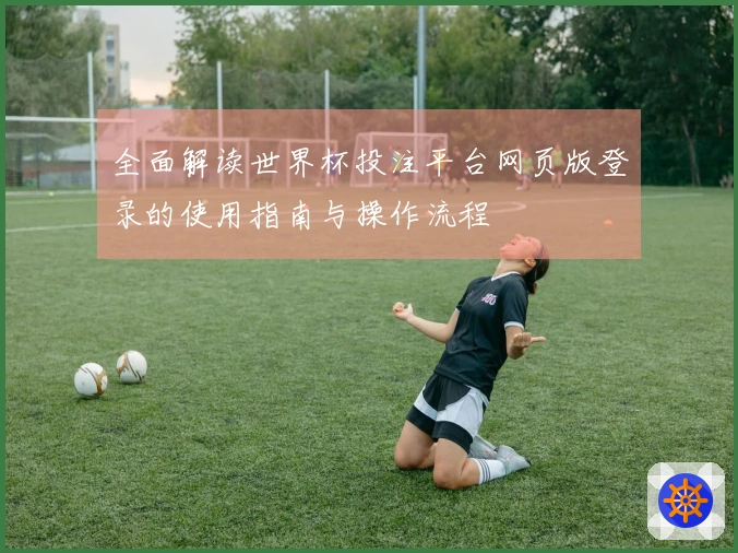 全面解读世界杯投注平台网页版登录的使用指南与操作流程