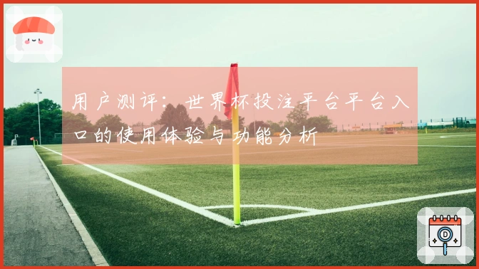 用户测评：世界杯投注平台平台入口的使用体验与功能分析